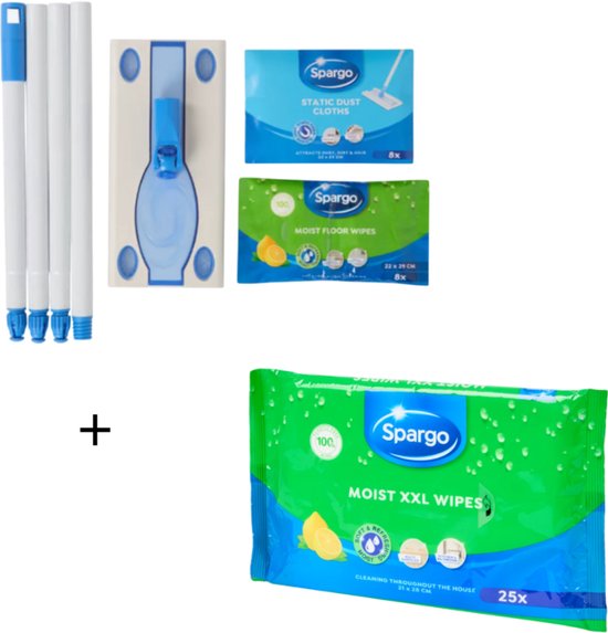 Spargo Vloerreiniger Starterskit 17-delig review