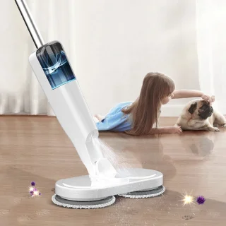 Spin Mop Draadloos 2-in-1 elektrische schoonmaakmachine
