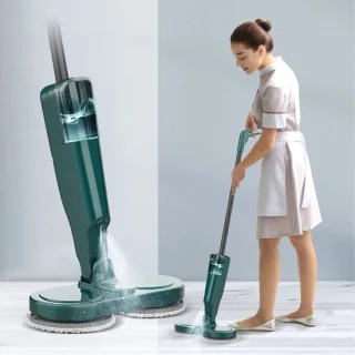 Spin Mop Draadloos 2-in-1 elektrische schoonmaakmachine