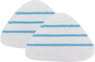 Steam cleaner mopping & covers 2-delige steam cleaner vervangende doek vloermop driehoekig blauw/wit