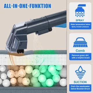 De Stof Schone Spot Cleaner - Handheld Tapijtreiniger in één oogopslag