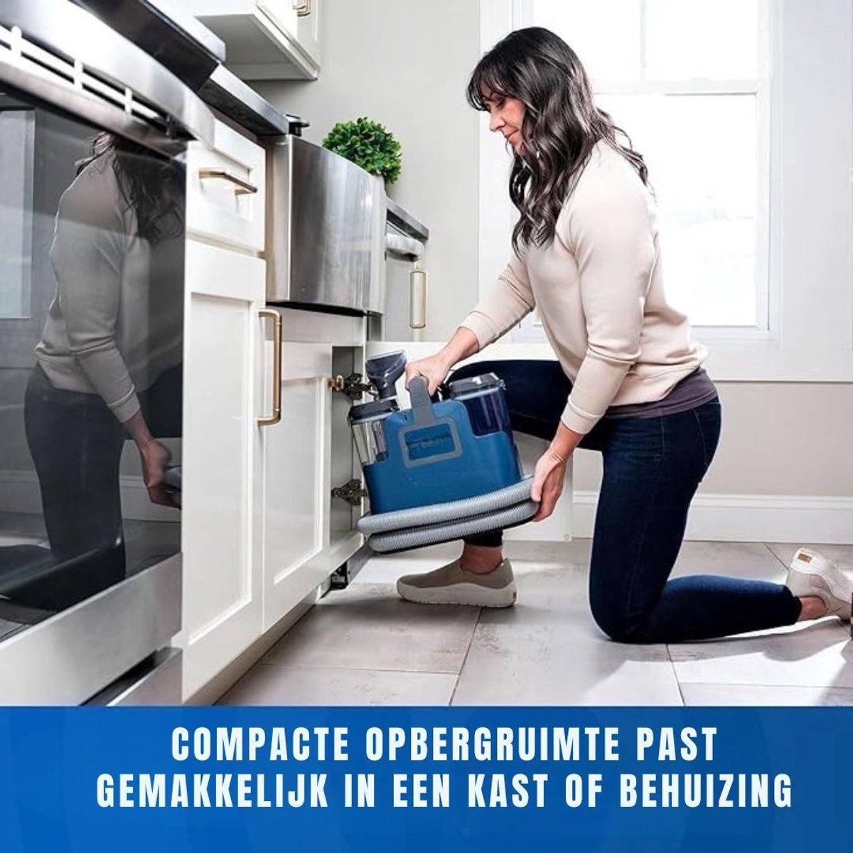 Wat vinden we goed aan de Thuys Vlekkenreiniger Draagbaar Blauw
