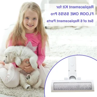 Tineco Floor One S3 / iFloor 3 vervangingsset borstelrol + 4 HEPA-filters
