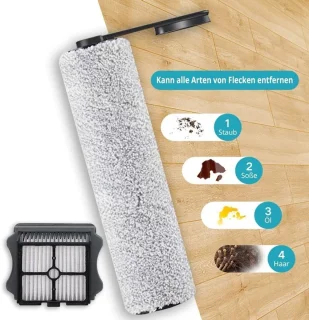 Tineco Floor One S5 / S5 Pro vervangingsset borstelrollen en filters