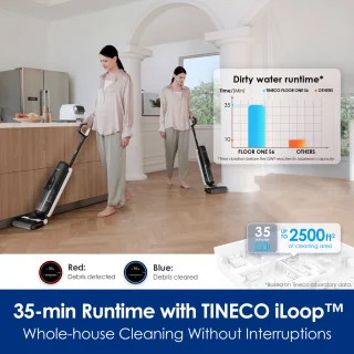 Tineco Floor One S6 Flashdry Pet draadloze vloerreiniger