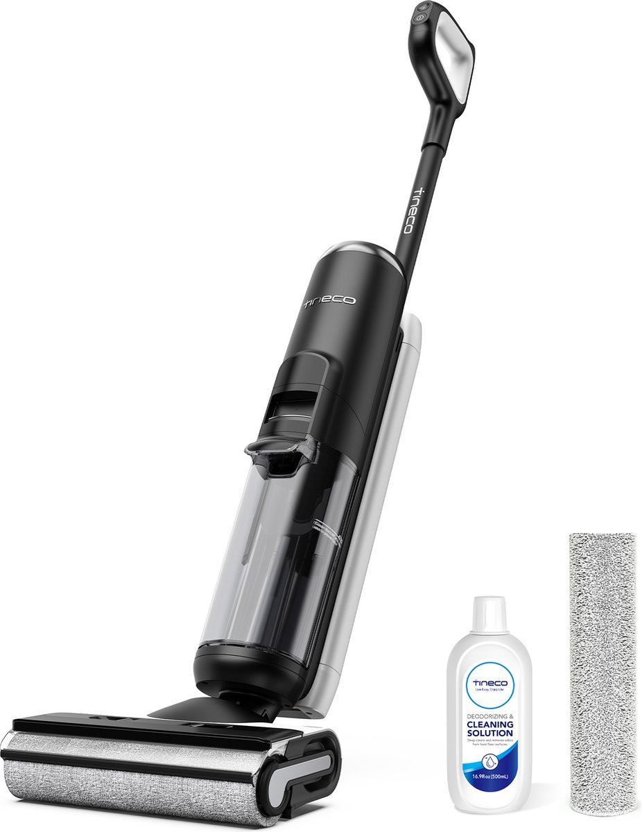 De Tineco Floor One S6 Flashdry Pet draadloze vloerreiniger in één oogopslag