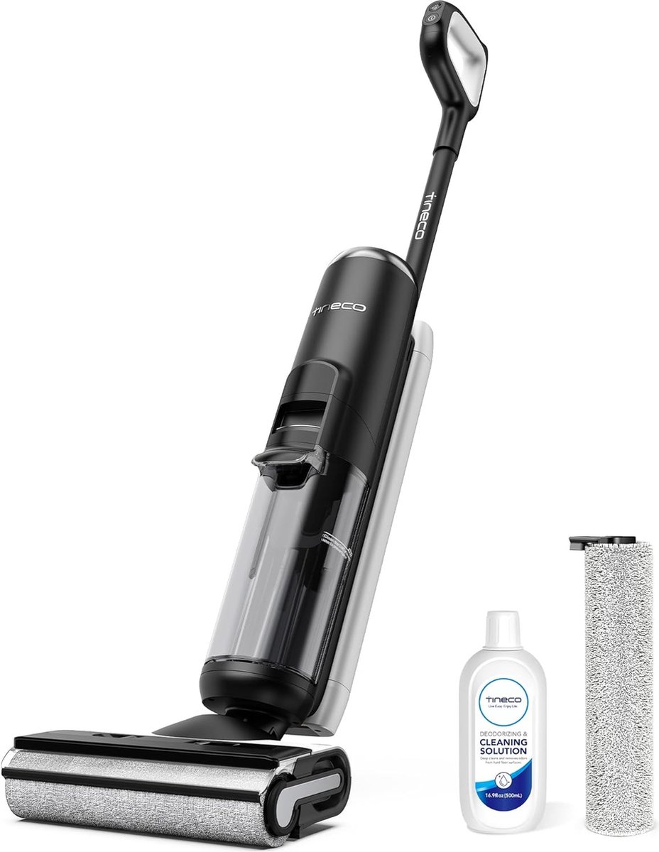 De Tineco Floor ONE S6 Pet Vloerreiniger Draadloos Wet & Dry in één oogopslag