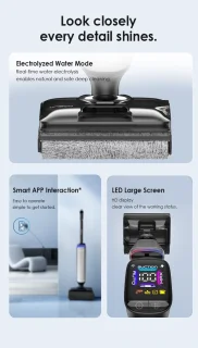 Tineco Floor One S9 Artist Premium vloerreiniger draadloos