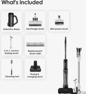 Tineco FLOOR ONE Switch S6 PET steelstofzuiger en vloerreiniger
