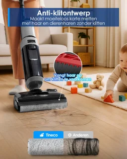 Tineco i5 Stretch Plus - Wet & Dry vloerreiniger