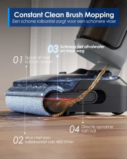 Tineco i5 Stretch Plus - Wet & Dry vloerreiniger