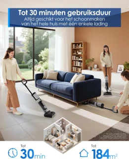 Tineco i5 Stretch Plus - Wet & Dry vloerreiniger