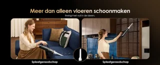 Tineco Switch I5 Stretch Plus draadloze steelstofzuiger