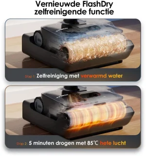 Tineco Switch S7 Stretch Premium - draadloze vloerreiniger en steelstofzuiger