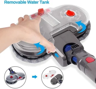 Universeel Elektrische Mop - Vervangingsonderdeel voor Handheld Stofzuiger