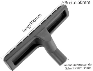 Universeel stofzuigermondstuk 35 mm voor harde vloeren