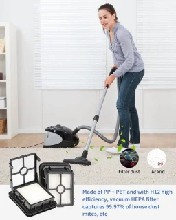 Vervangingsset rolborstel en filter voor robotstofzuiger