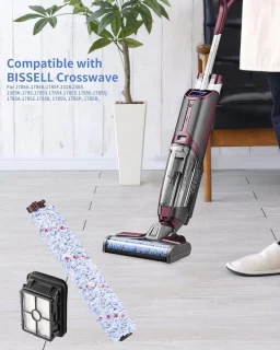 Vervangingsset rolborstel en filter voor robotstofzuiger