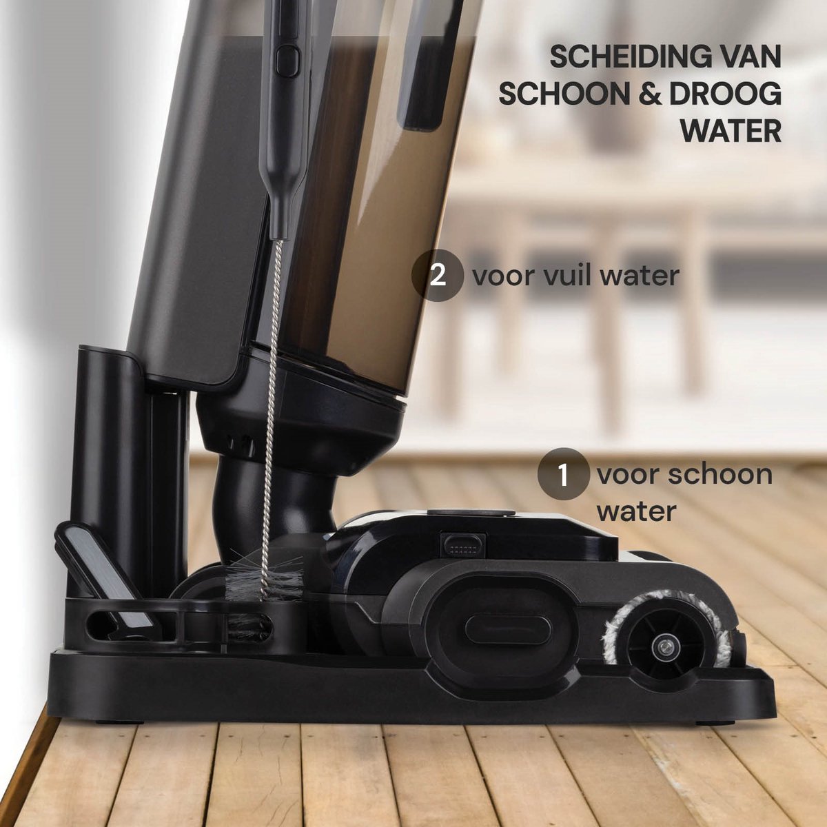 Wat vinden we goed aan de Vitapur Elektrische Vloerreiniger 220W