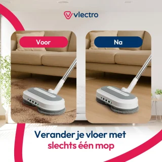 Vlectro Draadloze Elektrische Vloerreiniger