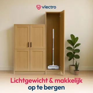 Vlectro Draadloze Elektrische Vloerreiniger