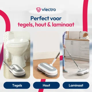 Vlectro Draadloze Elektrische Vloerreiniger