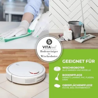 Vloerreiniger voor dweilrobot 2000 ml