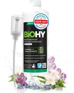 De Vloerreiniger voor dweilrobots - 1 L concentraat in één oogopslag