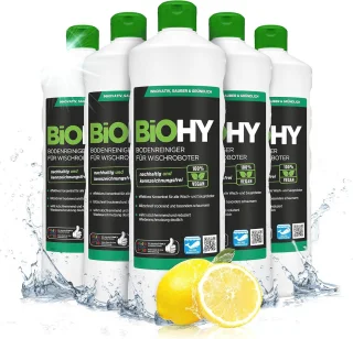 Vloerreiniger voor dweilrobots 6 x 1 L