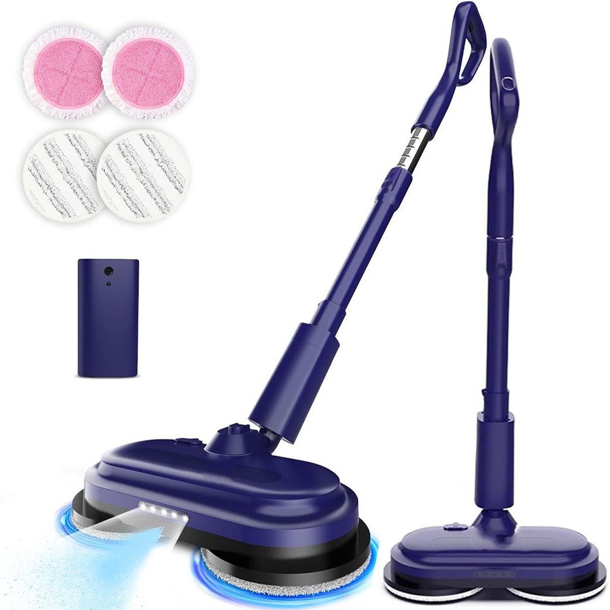 De White-label Elektrische Dweil Blauw in één oogopslag