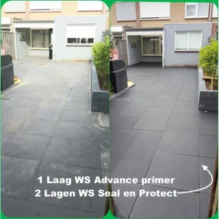 Wovar Seal en Protect 1L Steen- en Betoncoating Transparant