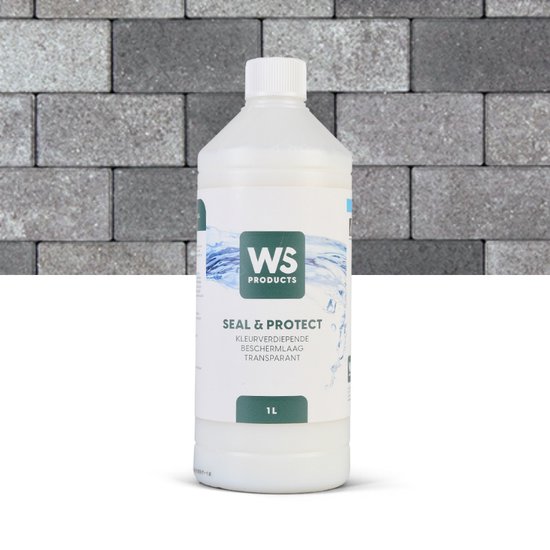 Wovar Seal en Protect 1L — transparante bescherming en kleurverdieping voor steen en beton