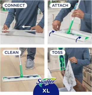 XL Vloerreiniger en Dweilset