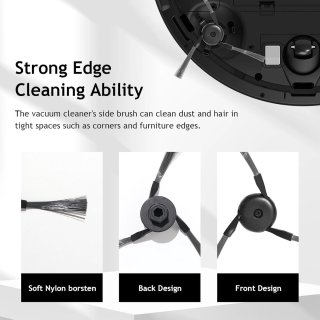 Wat vinden we goed aan de Zijborstels voor robotstofzuiger - set van 6