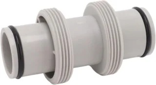 Zwembadslangconnector - rechte verbinding - 1,5 inch