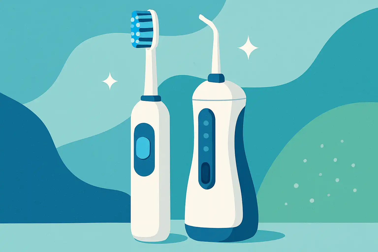 De perfecte duo-routine: hoe je je elektrische tandenborstel en waterflosser combineert voor maximale mondgezondheid