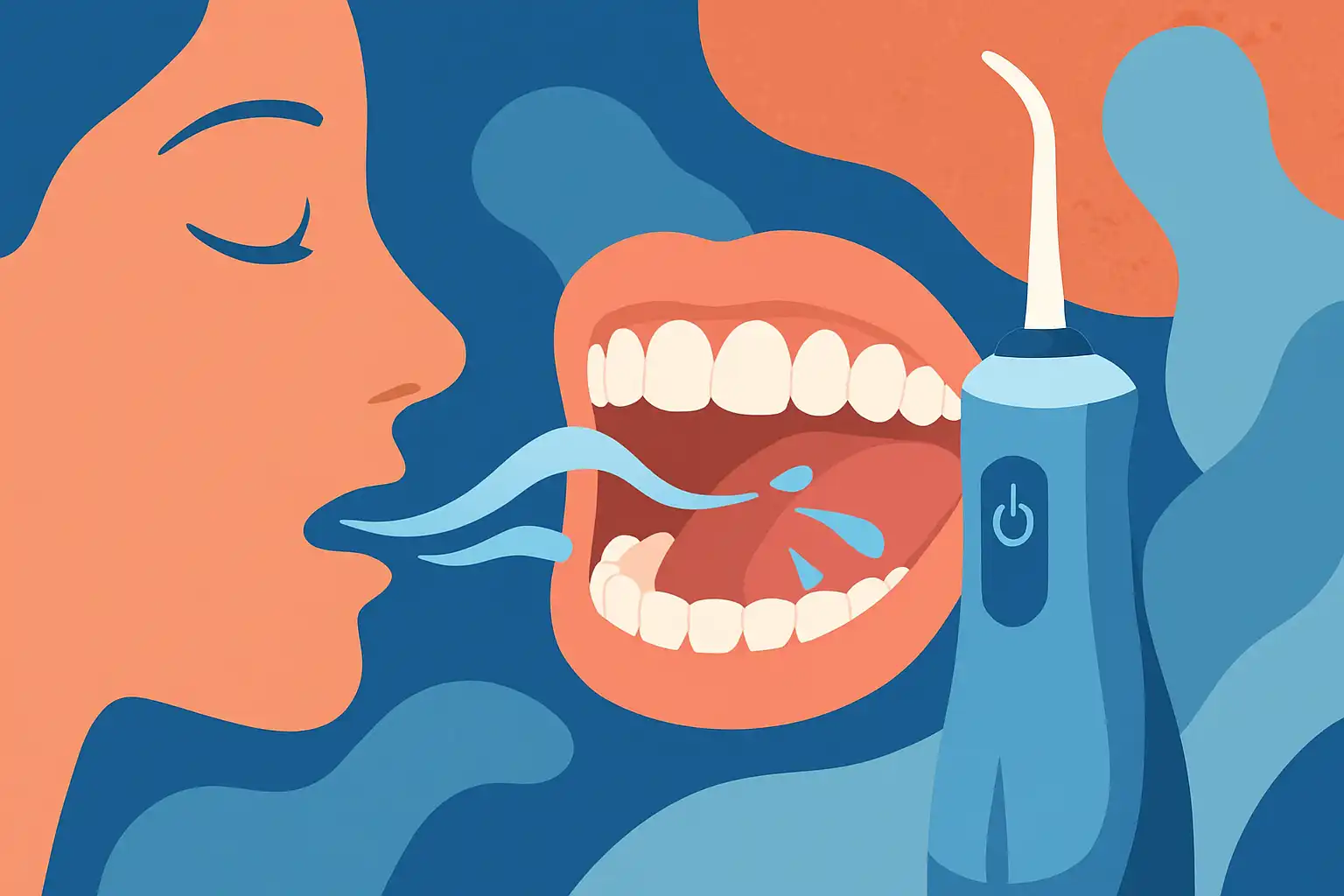 Droge mond door slaapapneu? zo helpt een waterflosser je frisse adem en gezond tandvlees