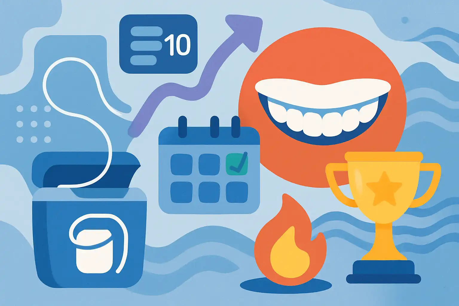 Gamification van flossen: hoe challenges en streaks je glimlach verslavend gezond maken