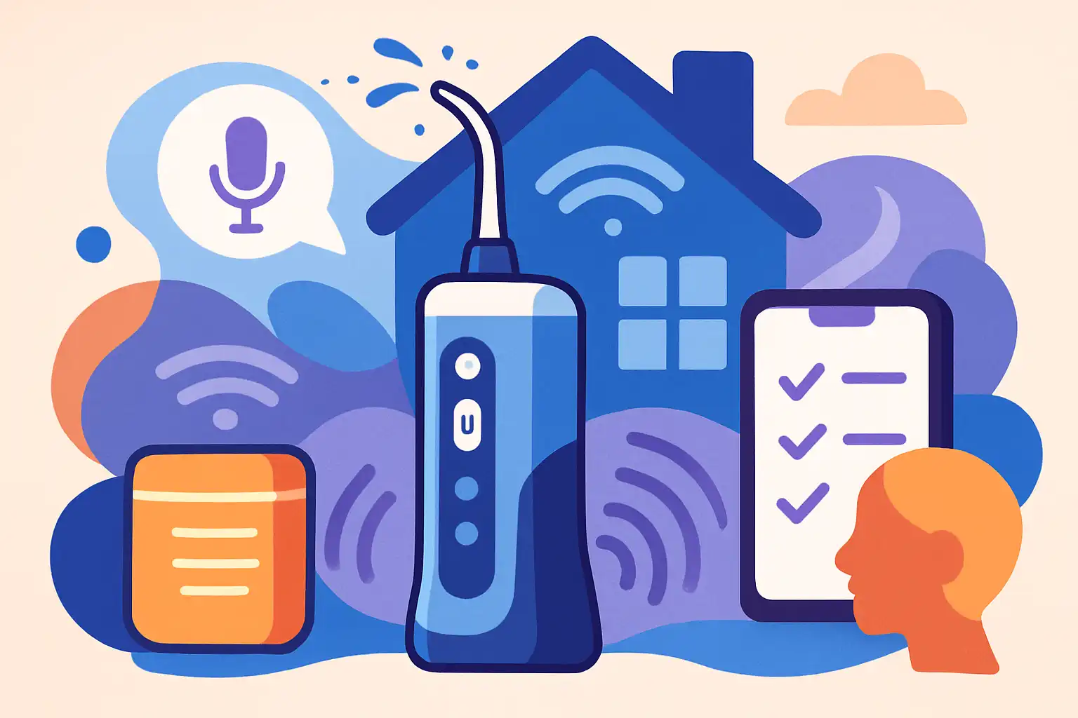 Je waterflosser in je smart home: van spraakbesturing tot ochtendroutines