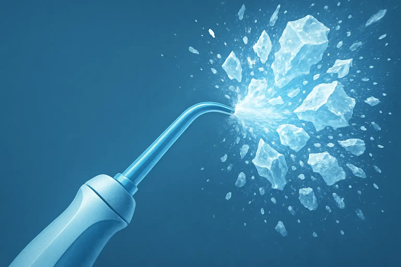 Koud waterflossen: is een ijzige waterstraal de ultieme ontstekingsremmer?