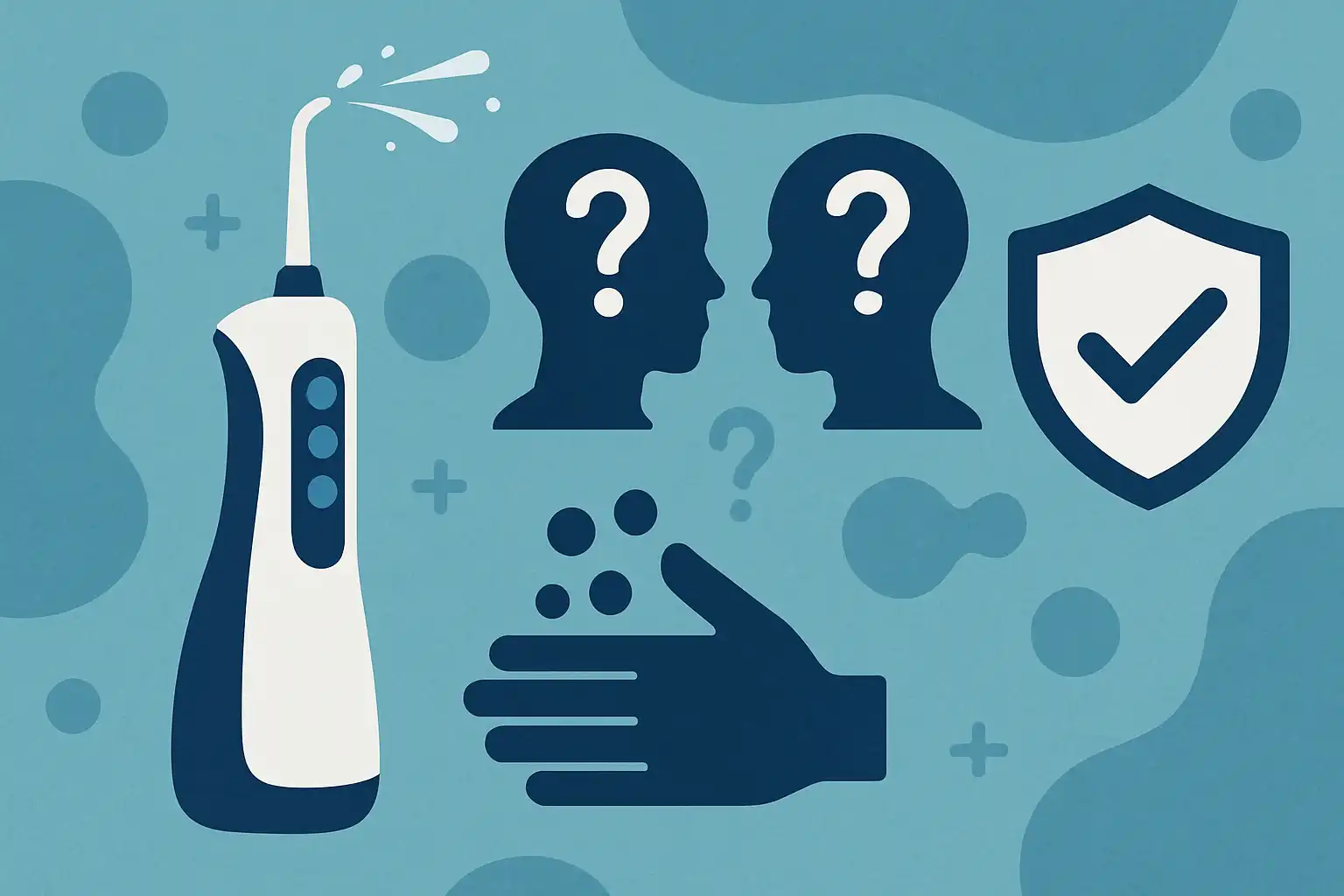 Mag je je waterflosser delen? hygiëne- en etiquettegids voor gedeelde huishoudens