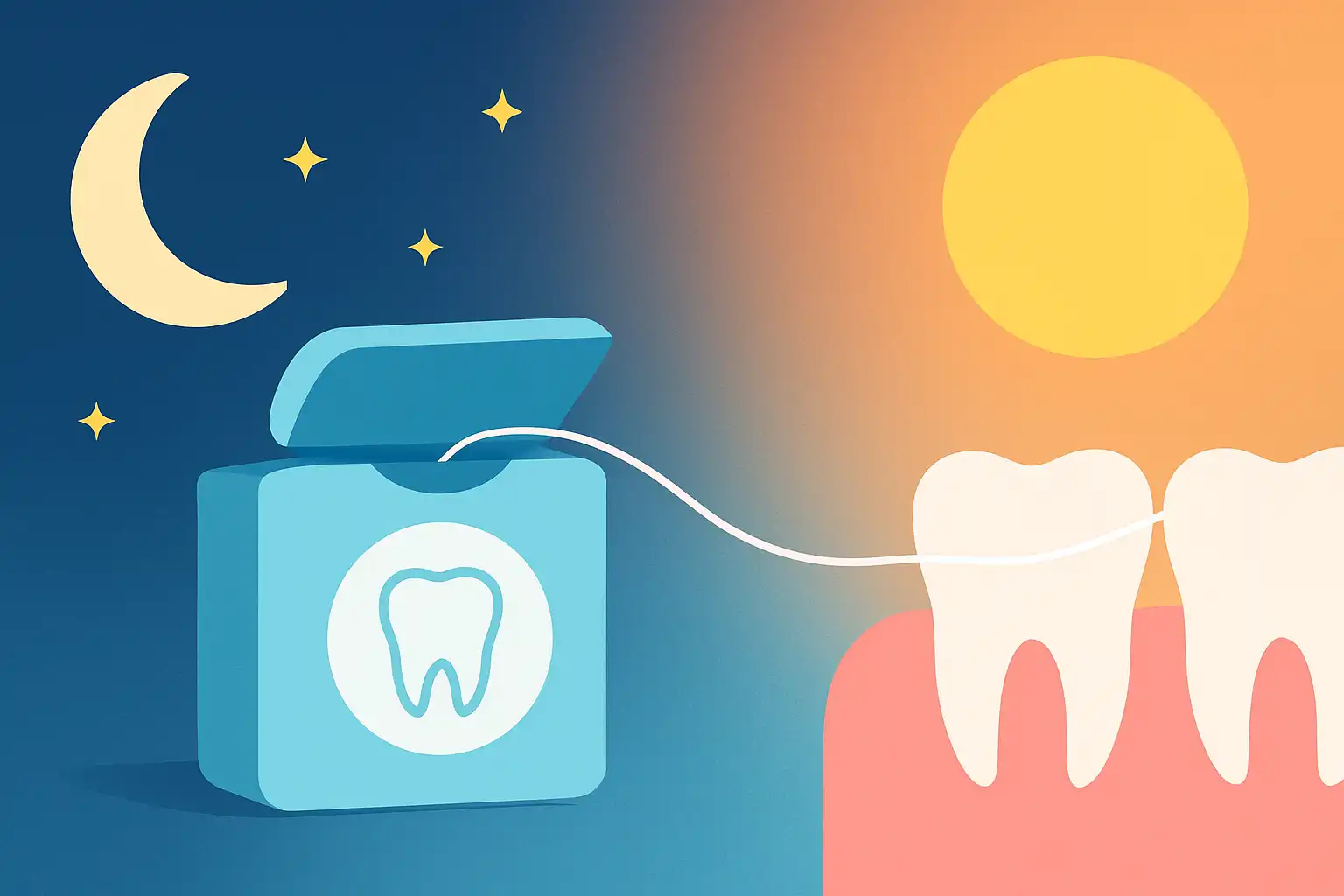 Ochtend of avond flossen: wat werkt écht beter voor frisse adem en gezond tandvlees?