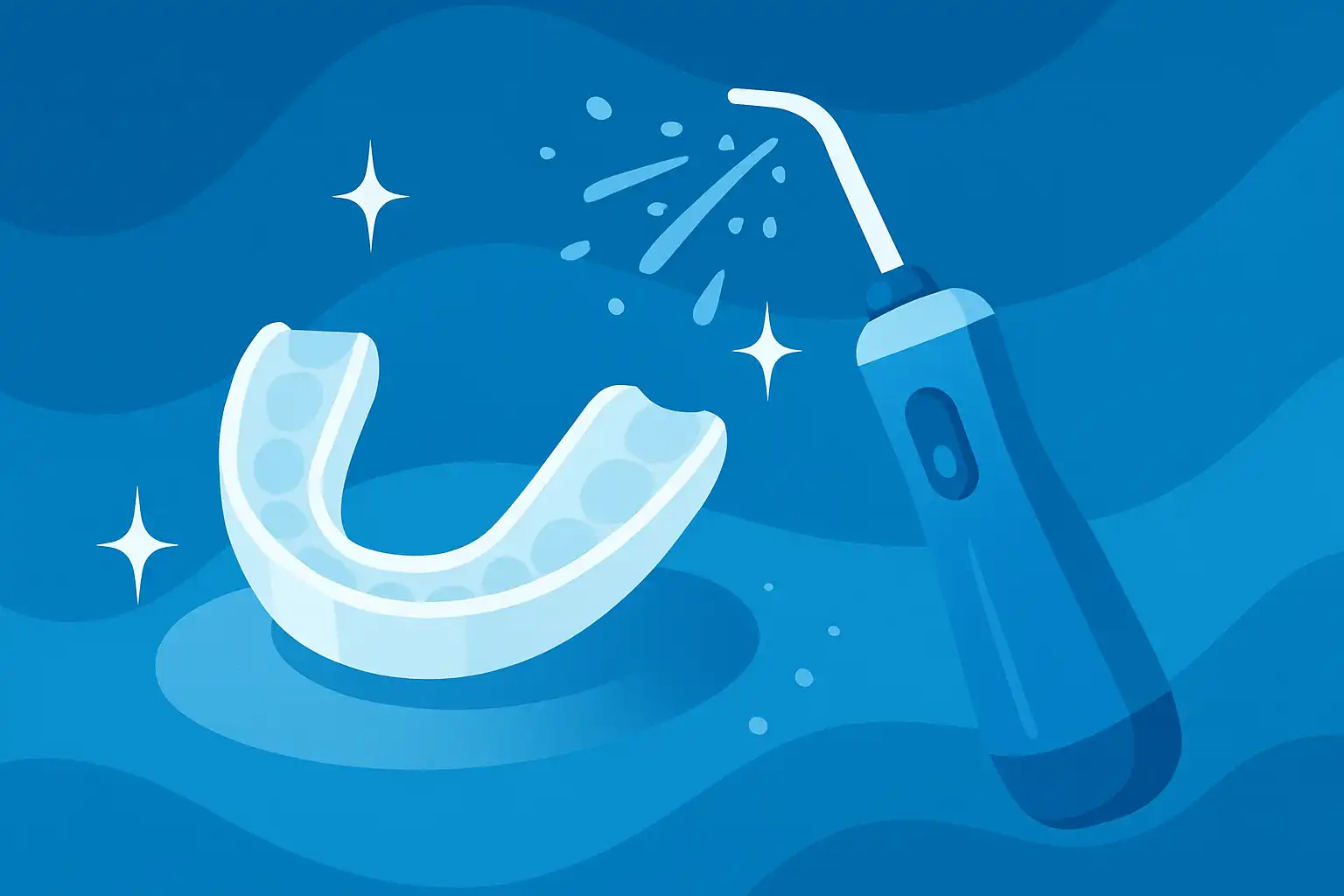 Zo maak je je bitje, mondbeschermer en sportmondstuk echt schoon met je waterflosser