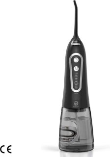 Water Flosser - Elektrische Monddouche met 300ML Watertank en 5 Modi, 5 Spuitmonden - Professionele IPX7 Waterdichte Tandreiniger met USB-Oplader voor Thuis en Reizen - Flosapparaten - Zwart review