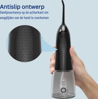 Professionele waterflessen met 5 modes, 5 sproeiers - waterdichte monddouche - watertank van 300ML