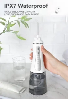 Tandarts Monddouche Water Mond Flossen 5 Modus Draagbare Tandheelkundige Waterstraal 350Ml Water Tank Tanden Schoonmaken Usb Lading Waterdicht