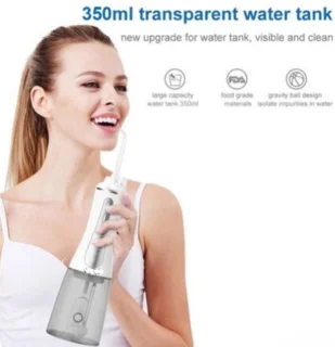 Tandarts Monddouche Water Mond Flossen 5 Modus Draagbare Tandheelkundige Waterstraal 350Ml Water Tank Tanden Schoonmaken Usb Lading Waterdicht