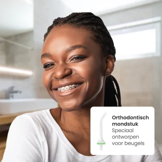 Auronic Waterflosser Monddouche Draadloos Wit