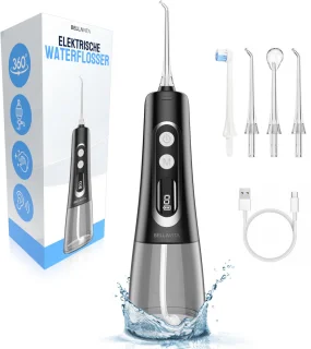 BELLAVITA Waterflosser draadloos zwart