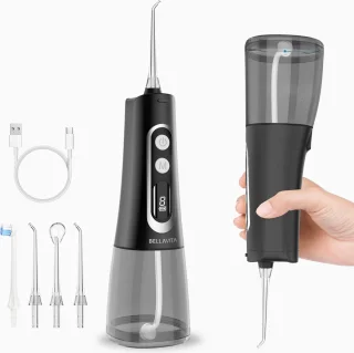 BELLAVITA Waterflosser draadloos zwart